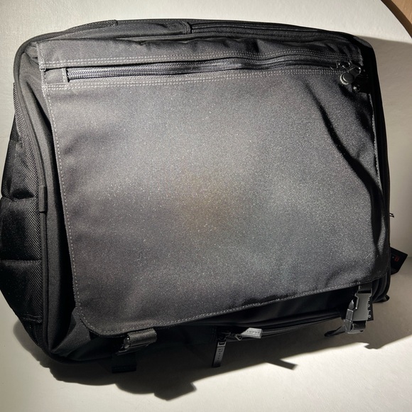 Hartmann H Studio Soft-Sided Black Convertible Travel Luggage / Carry-On